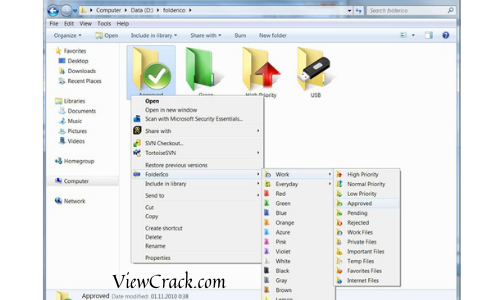 Teorex FolderIco Crack 7.2.6 + License key Free Download