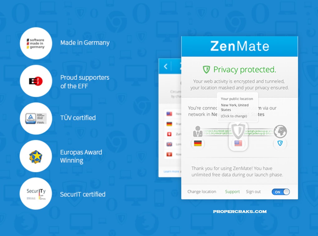 ZenMate VPN Extension