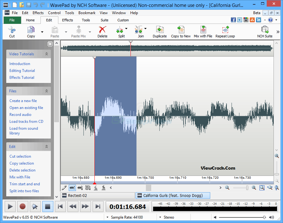 WavePad Sound Editor Registration Code