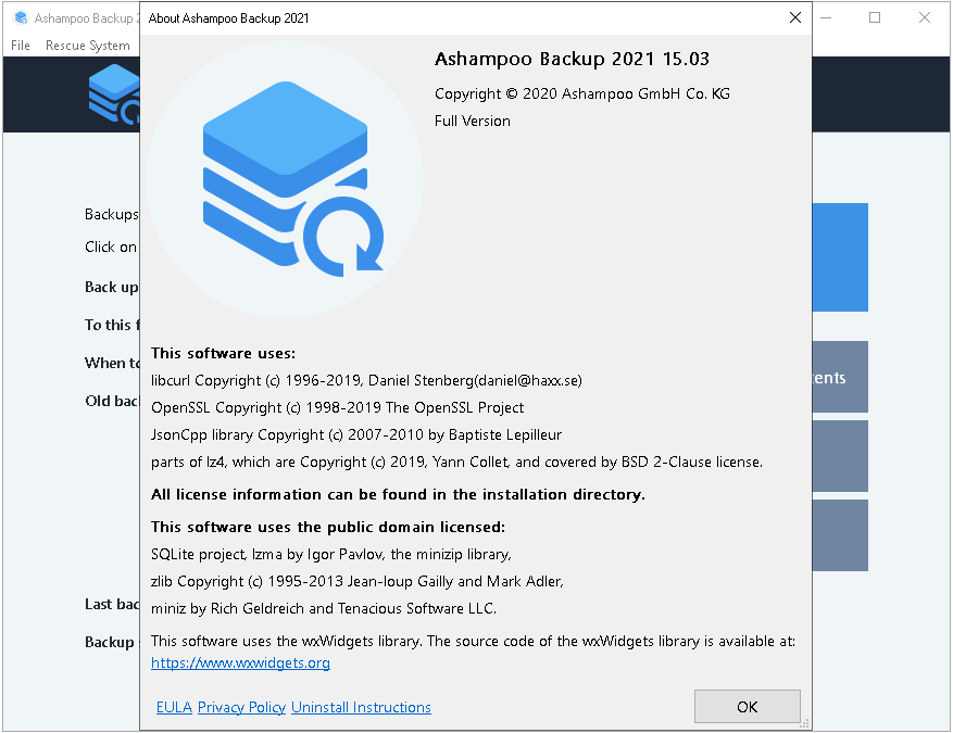 Ashampoo Backup Pro Crack 15.03.2 & Licen